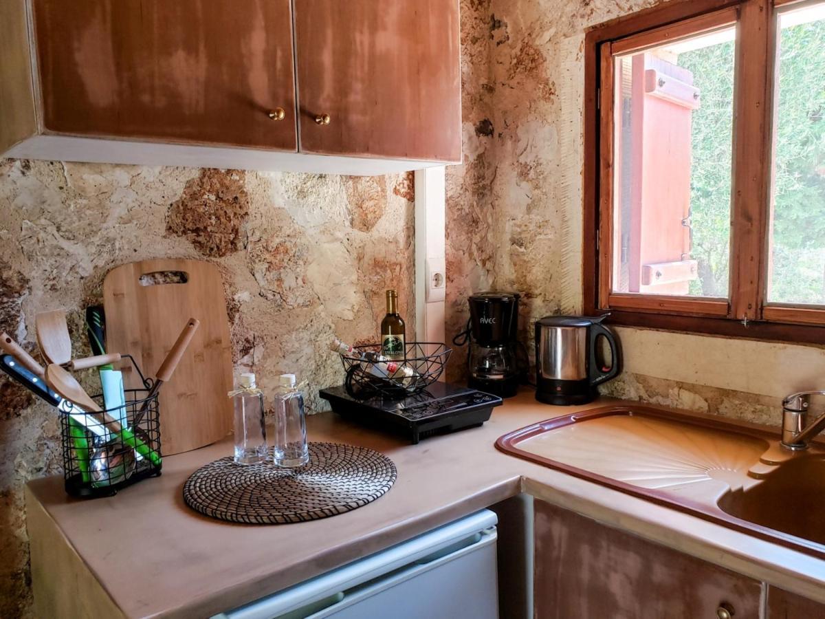 Spasmata Village Stone Maisonette 米尼亚 外观 照片