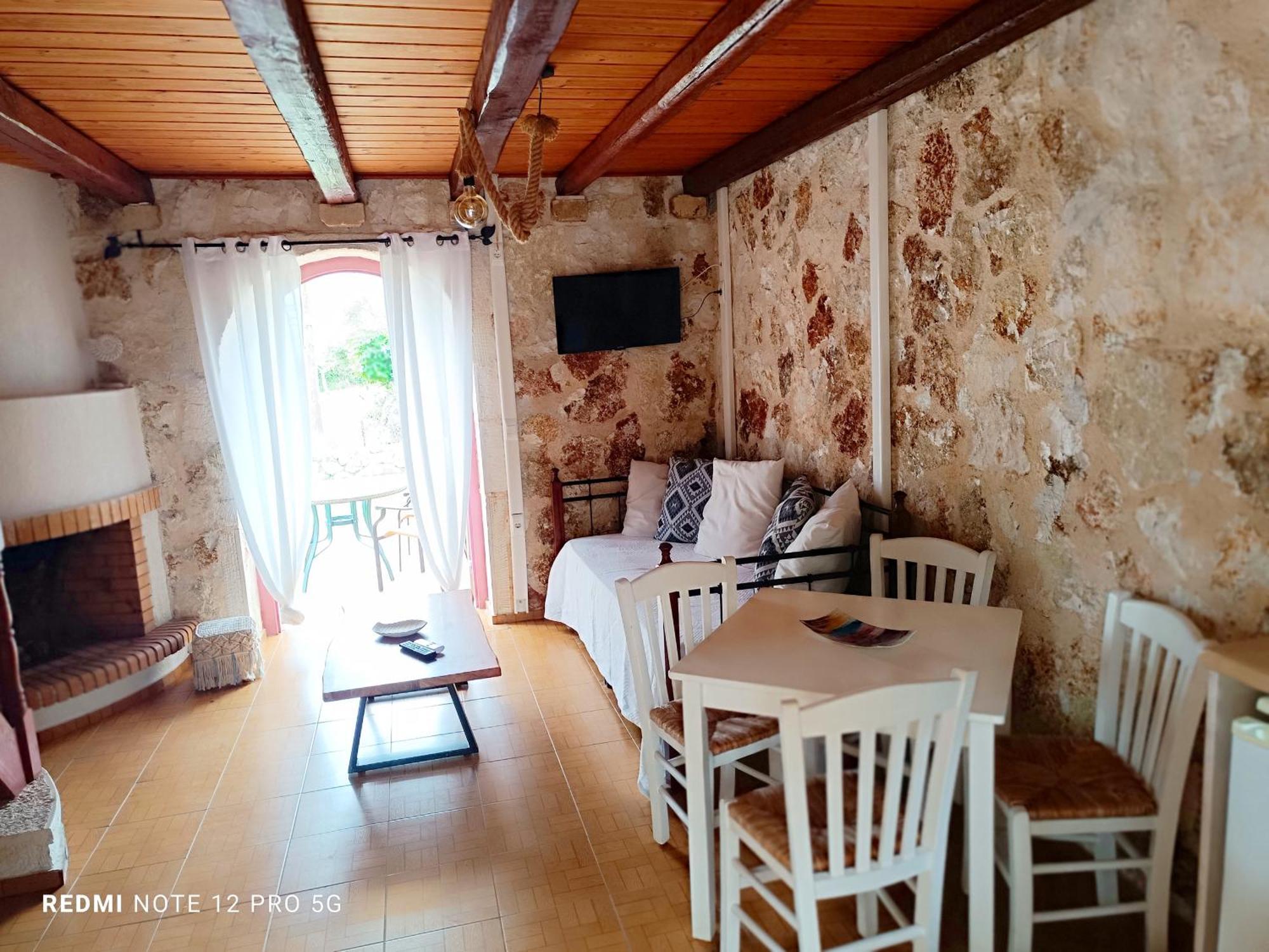 Spasmata Village Stone Maisonette 米尼亚 客房 照片