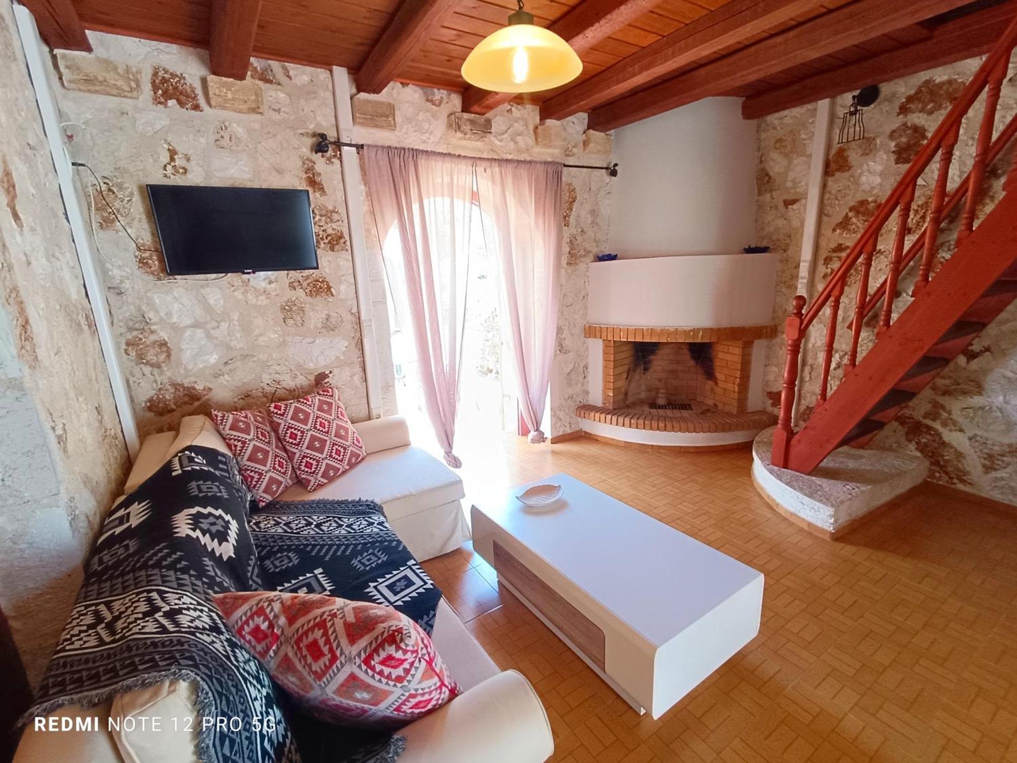 Spasmata Village Stone Maisonette 米尼亚 外观 照片