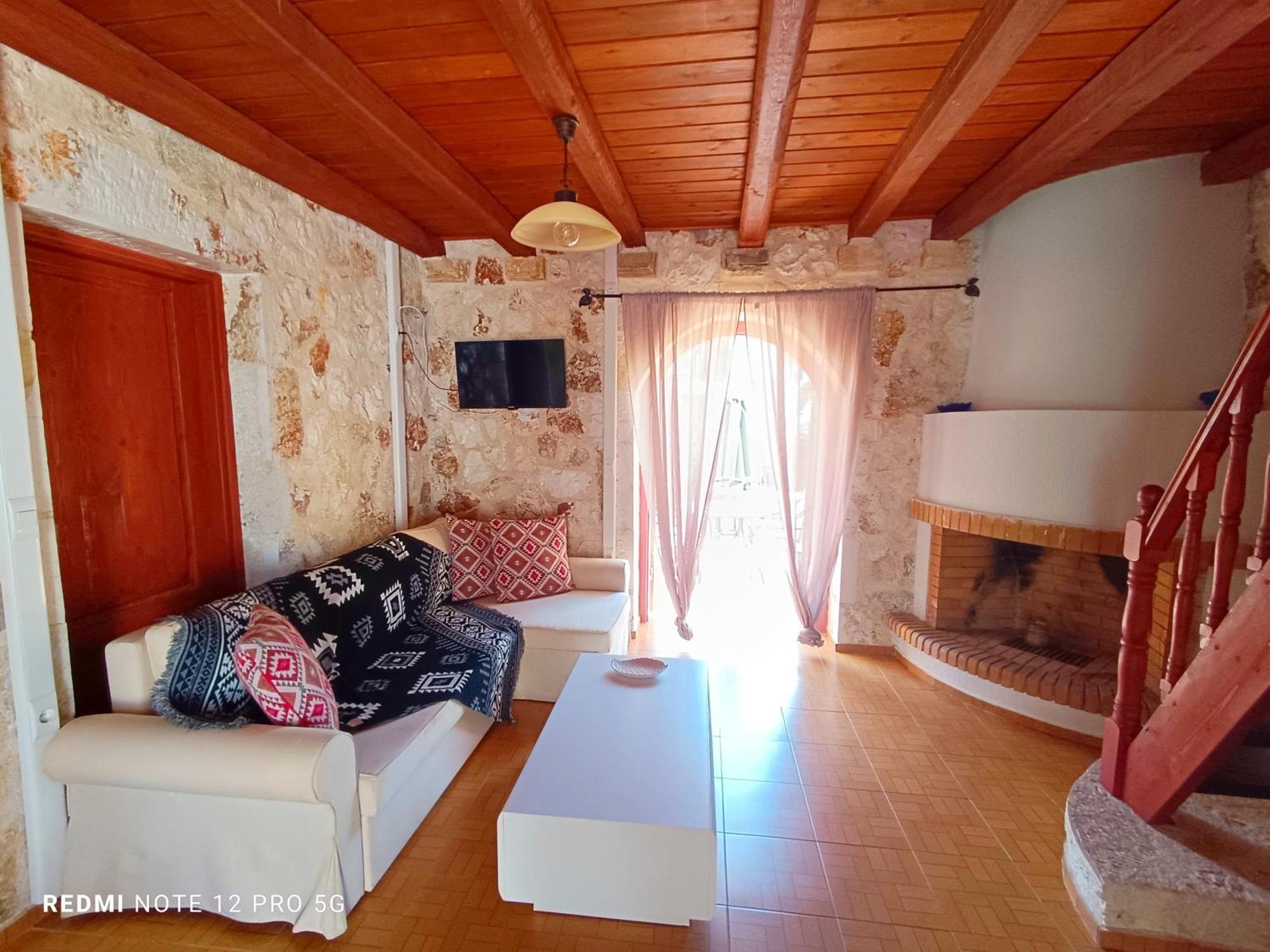 Spasmata Village Stone Maisonette 米尼亚 客房 照片